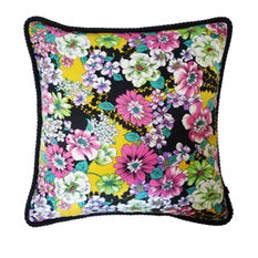 Silk Printed Throw Pillows