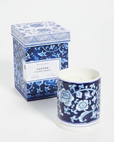 Classic Chinoiserie Style Lidded Candle