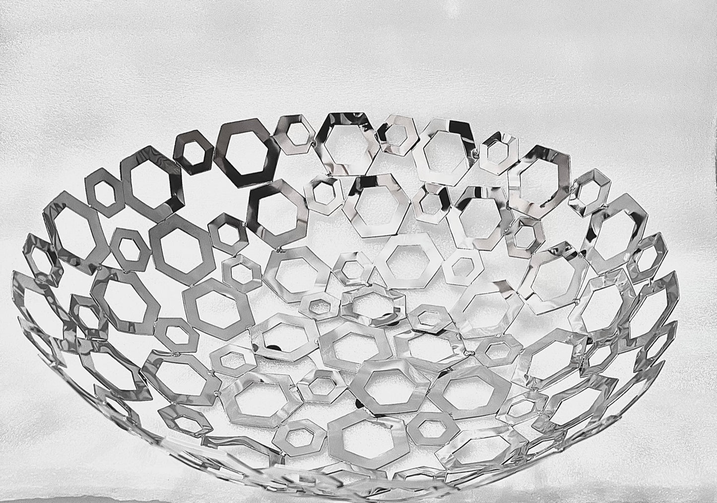 Metal Mosaic Bowl