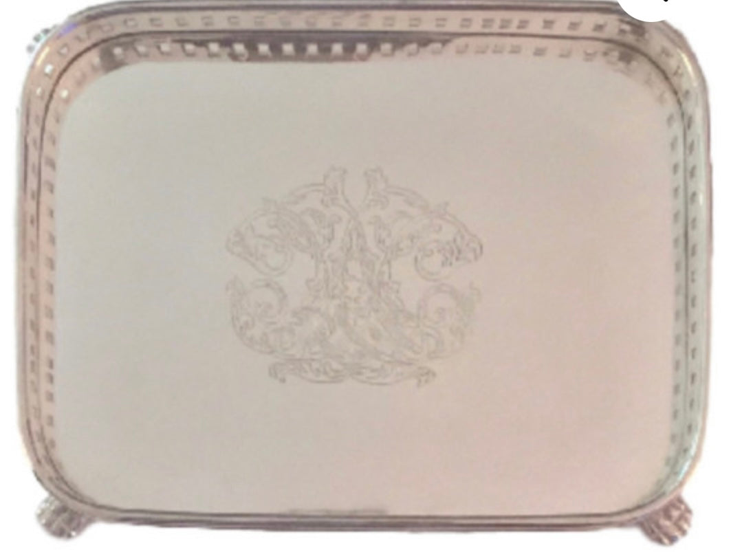 Engraved Petite Gallery Tray
