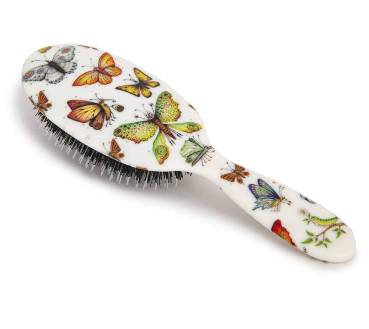 Hairbrush and Comb Set: "Beautiful Butterflies"